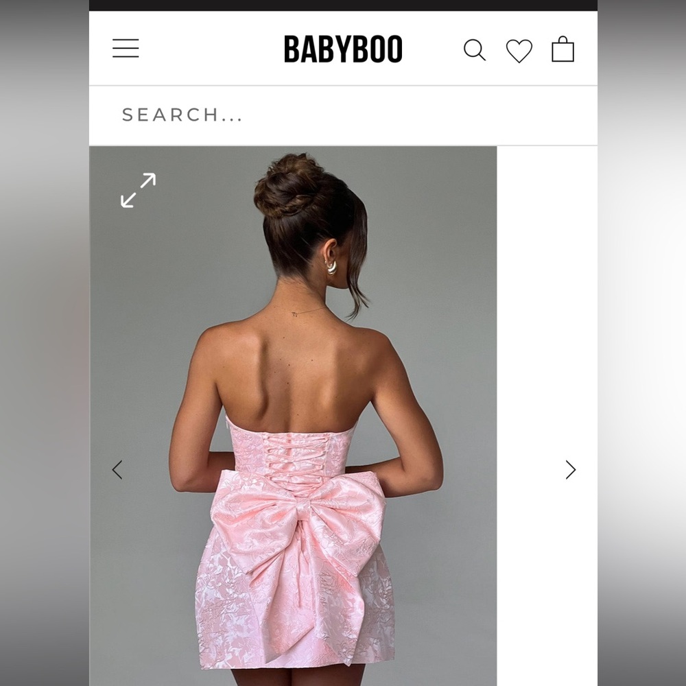 pink baby boo fashion dress